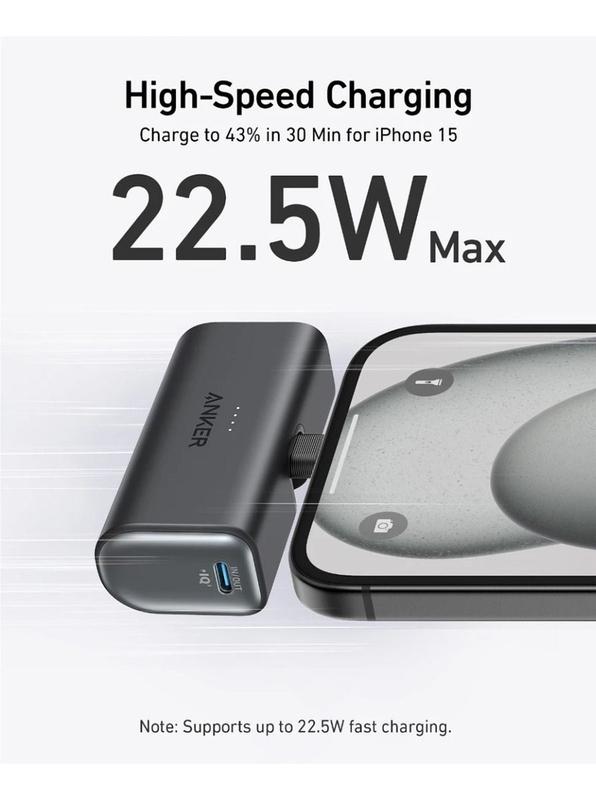 Carregador Portátil Anker Nano Power Bank 5000mah 22.5w